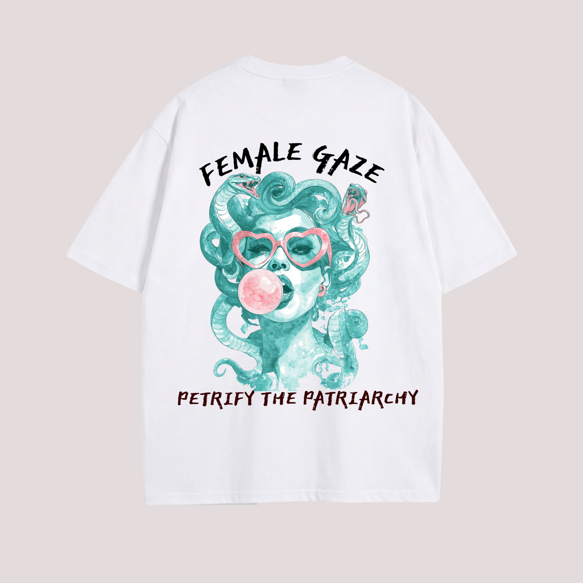 Oversized Shirt “FEMALE GAZE“