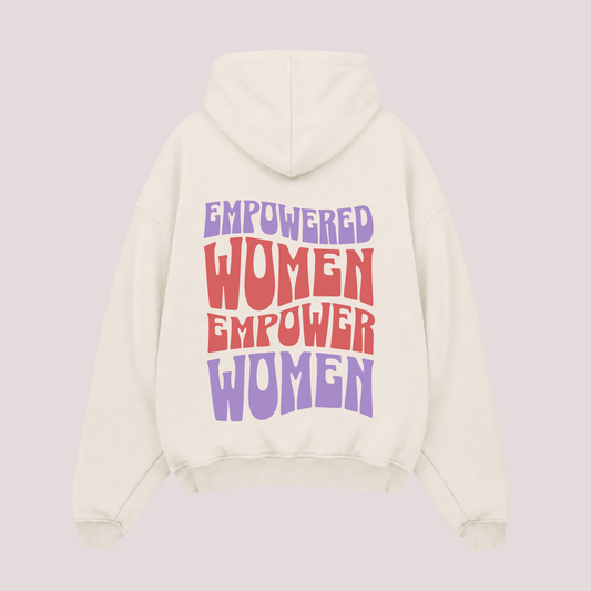 Oversized Hoodie “Empowered Women“