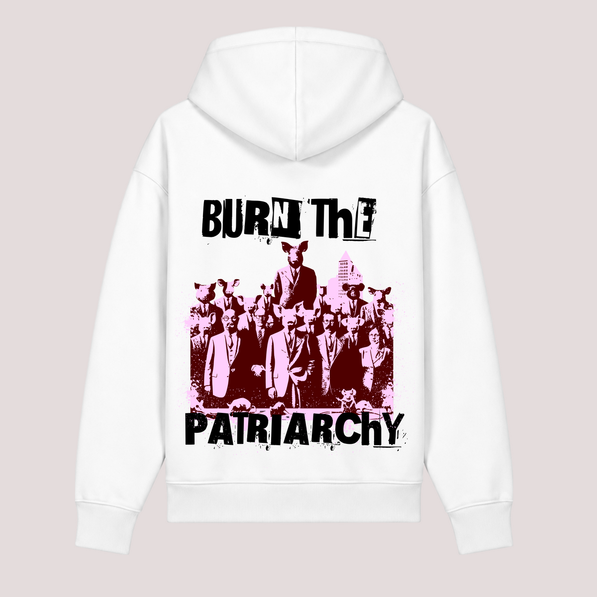 Hoodie “BURN THE PATRIARCHY“