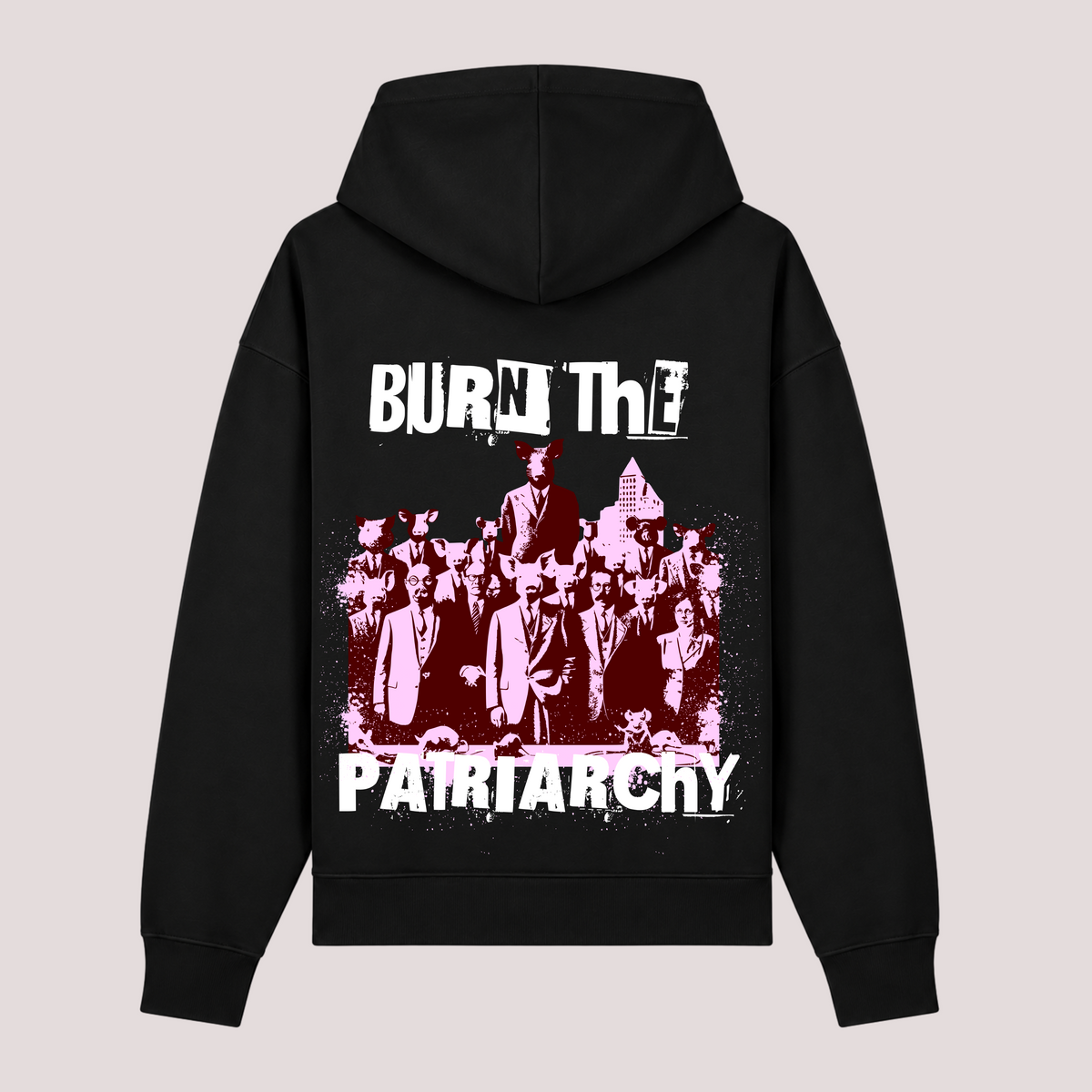 Hoodie “BURN THE PATRIARCHY“
