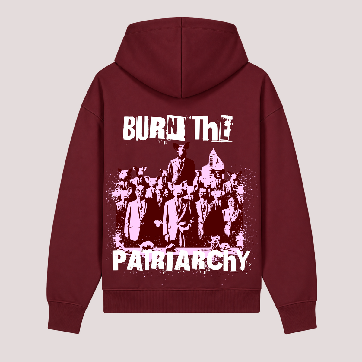 Hoodie “BURN THE PATRIARCHY“