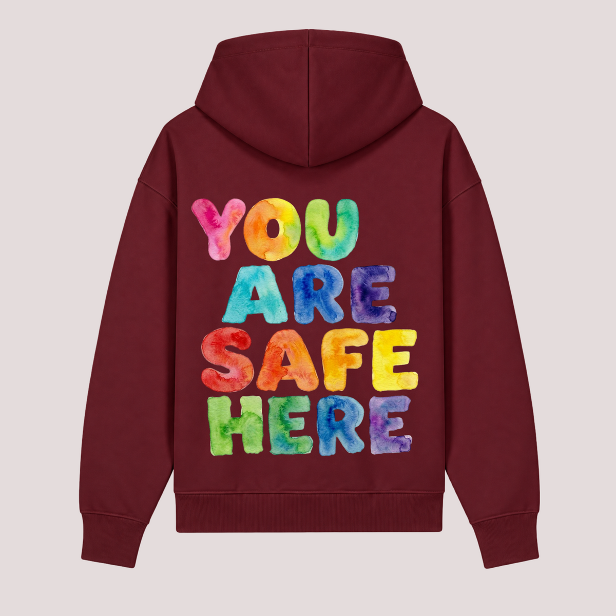 Hoodie "YOU ARE SAFE HERE"