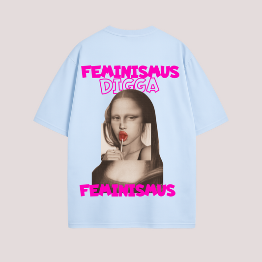 Oversized Shirt “FEMINISMUS DIGGA“