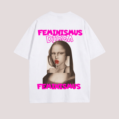 Oversized Shirt "FEMINISM DIGGA"