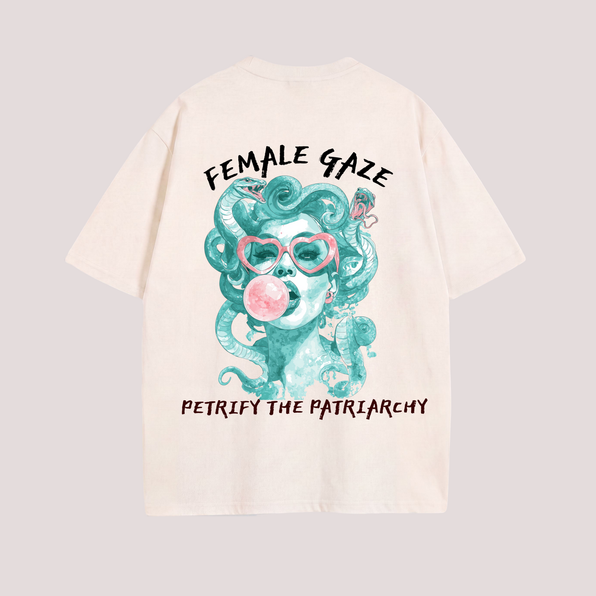 Oversized Shirt “FEMALE GAZE“