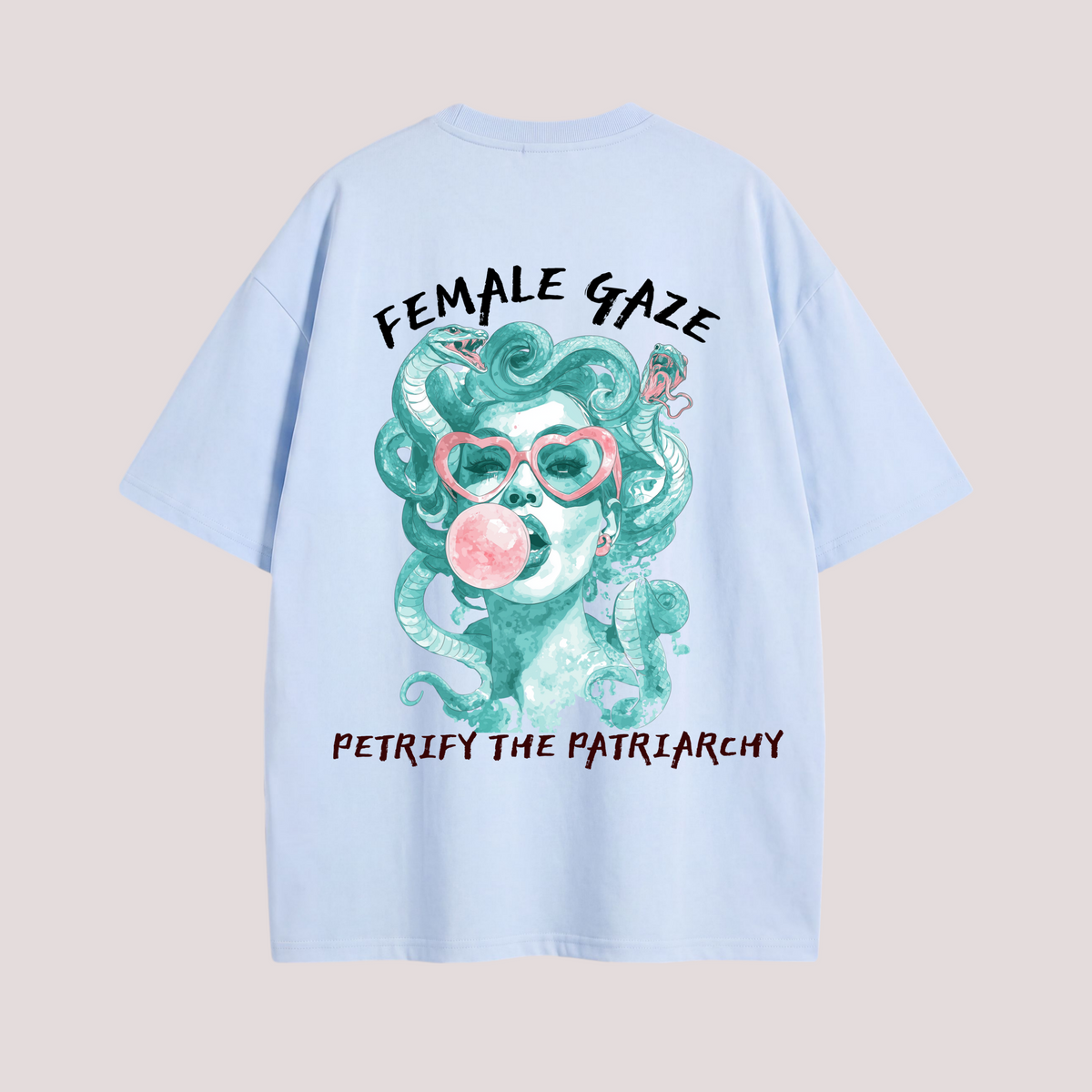 Oversized Shirt “FEMALE GAZE“