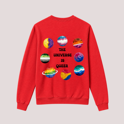 Sweatshirt "THE UNIVERSE IS QUEER"