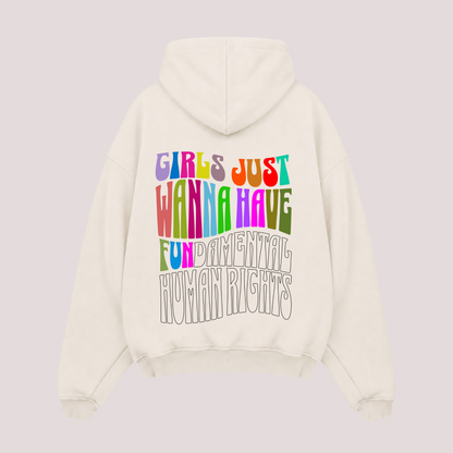 Oversized Hoodie “GIRLS JUST WANNA HAVE FUN“