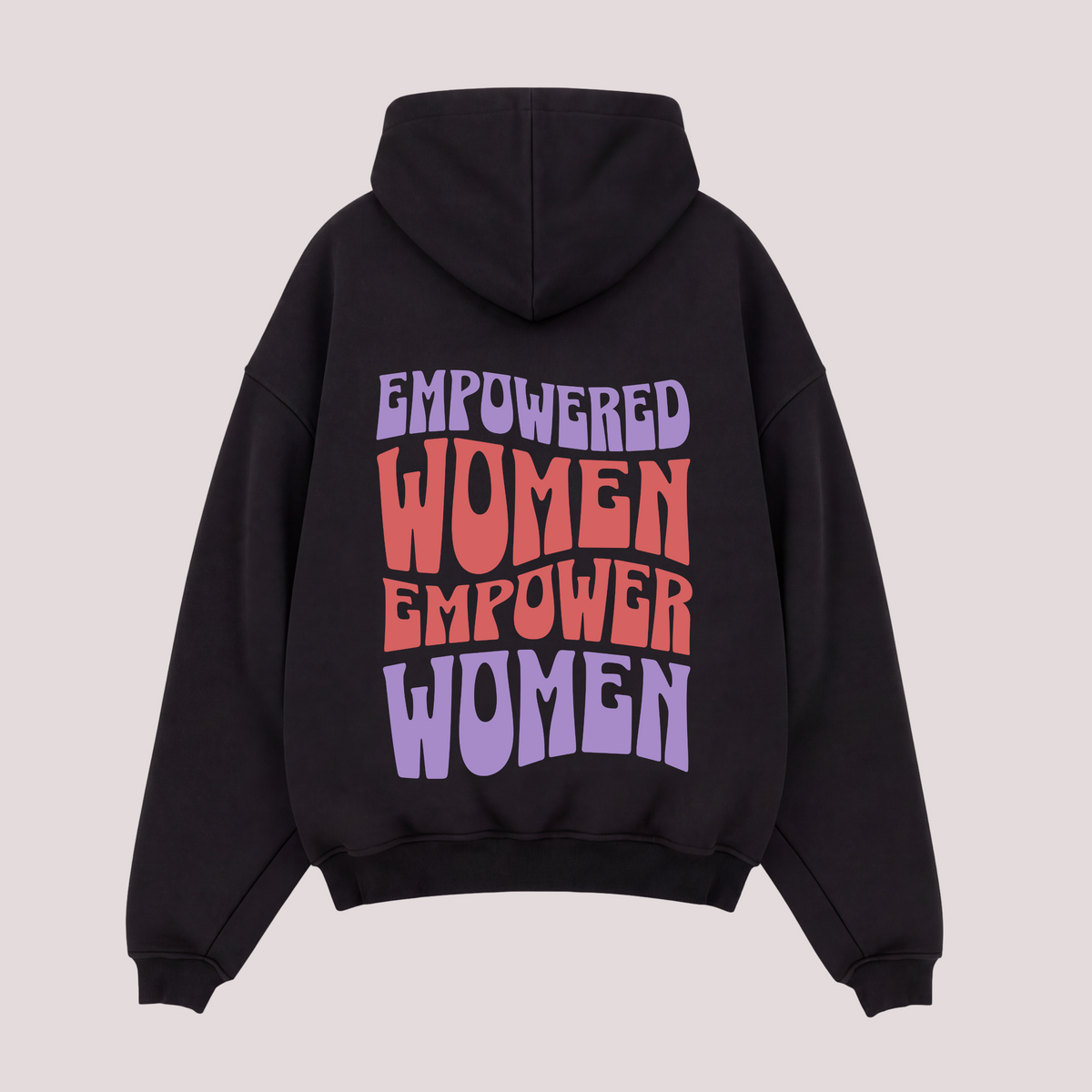 Oversized Hoodie "Empowered Women"
