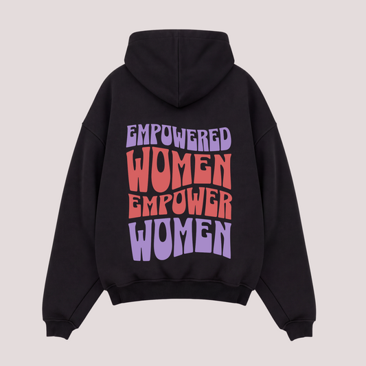 Oversized Hoodie “Empowered Women“
