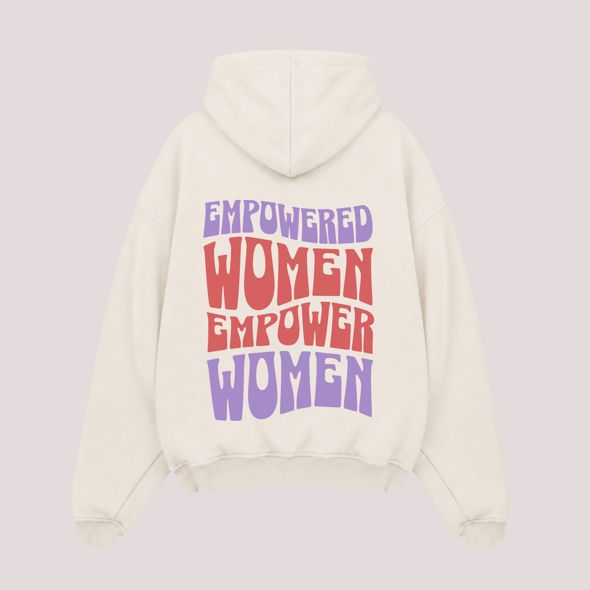 Oversized Hoodie "Empowered Women"