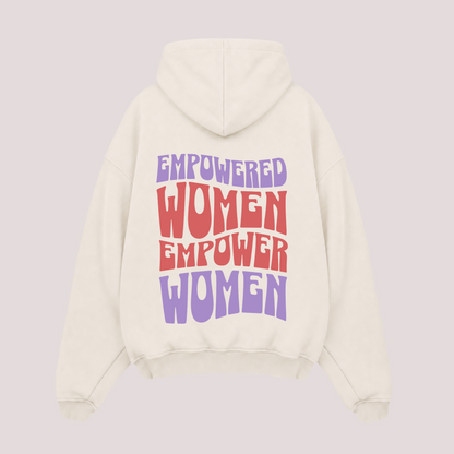 Oversized Hoodie "Empowered Women"