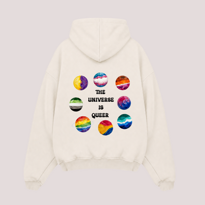 Oversized Hoodie "THE UNIVERSE IS QUEER"