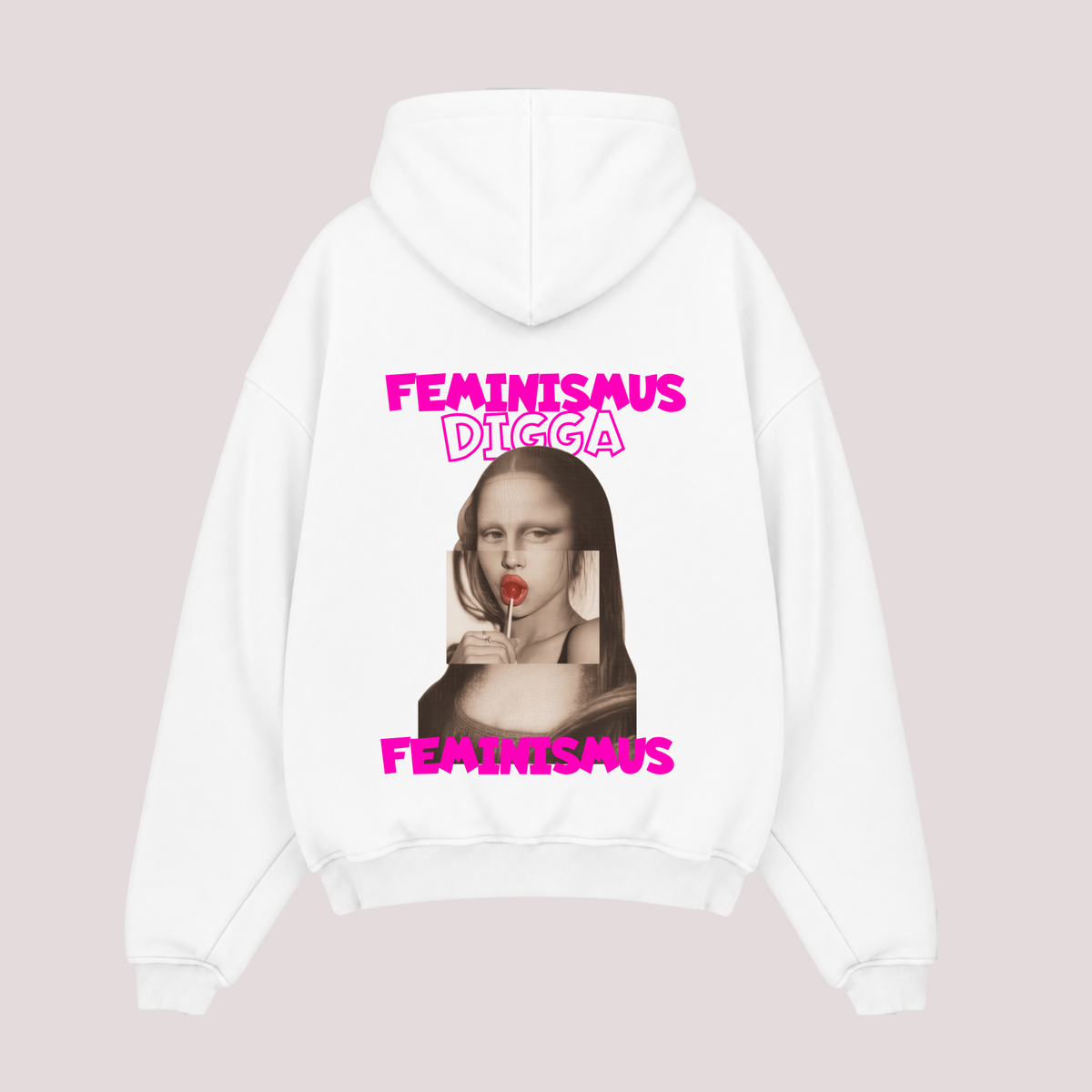 Oversized Hoodie “FEMINISMUS DIGGA“