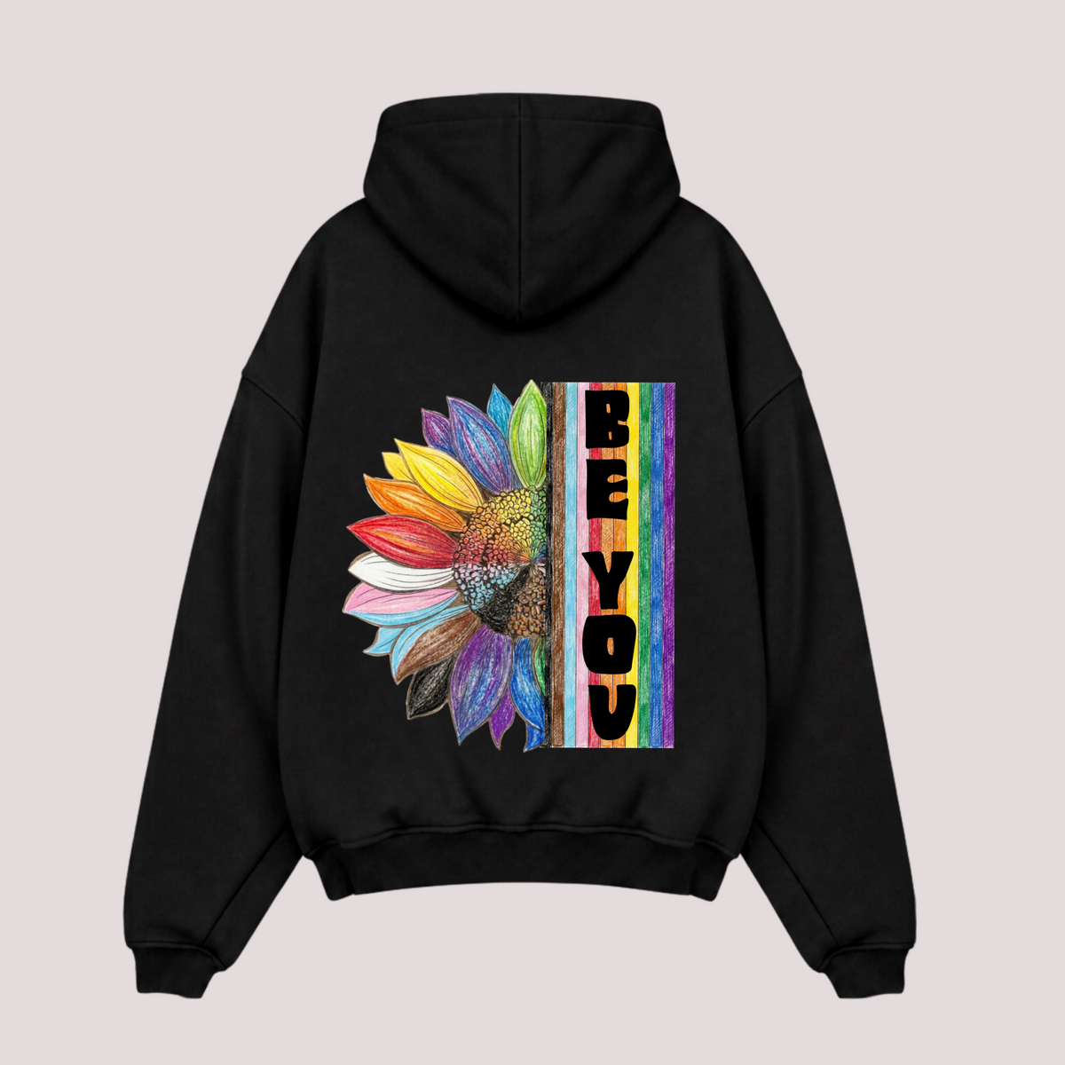 Oversized Zipper "BE YOU"