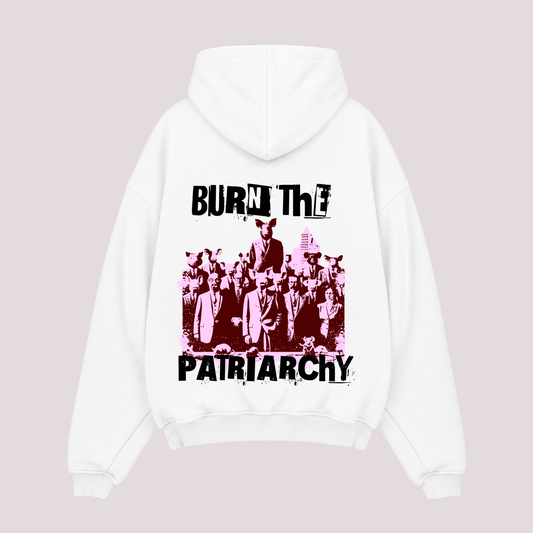 Oversized Hoodie “BURN THE PATRIARCHY“