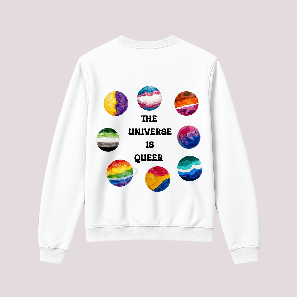 Sweatshirt "THE UNIVERSE IS QUEER"